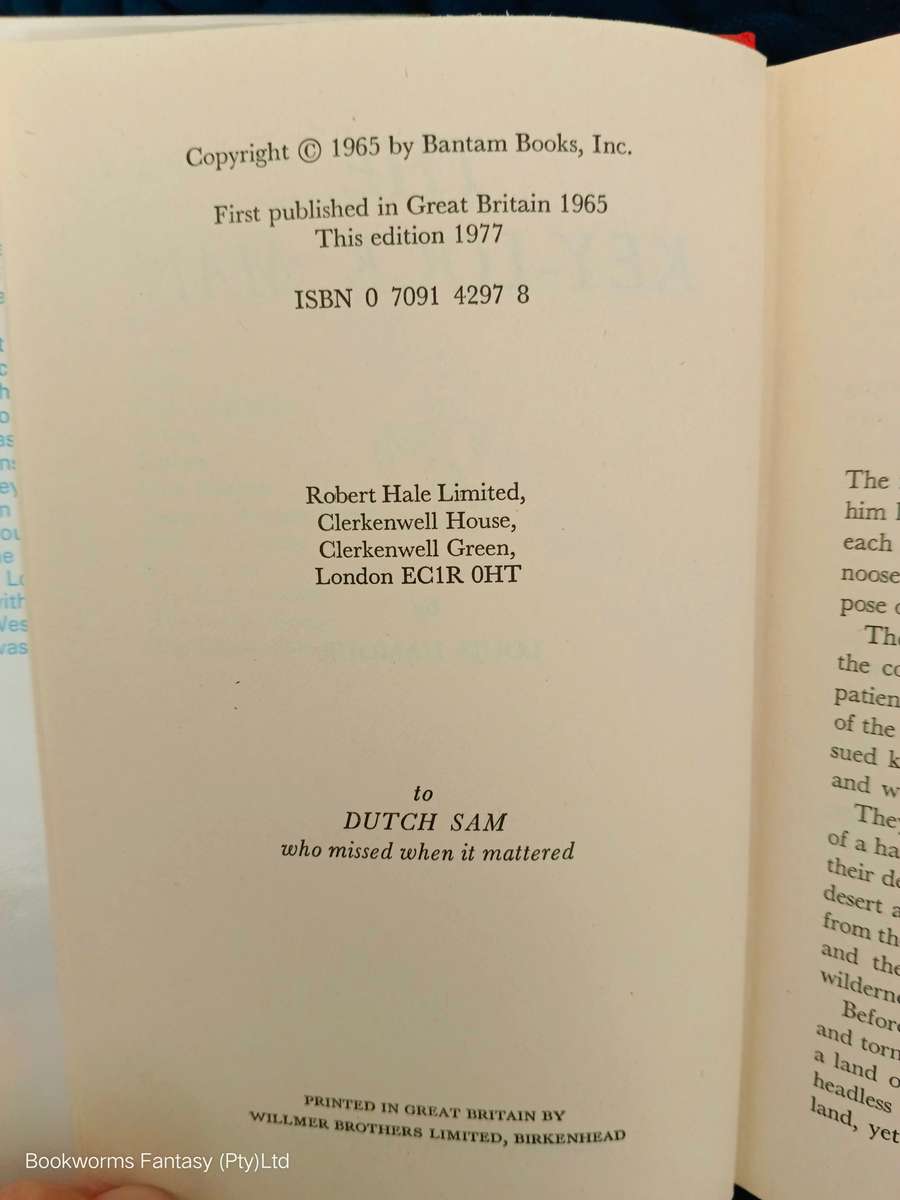 Key-Lock Man by Louis L'Amour