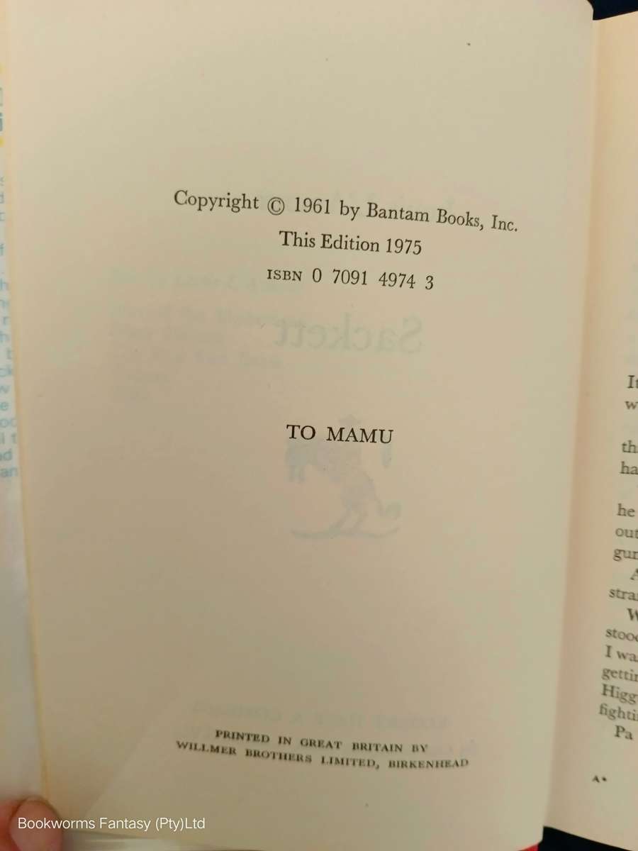 Sackett by Louis L'Amour