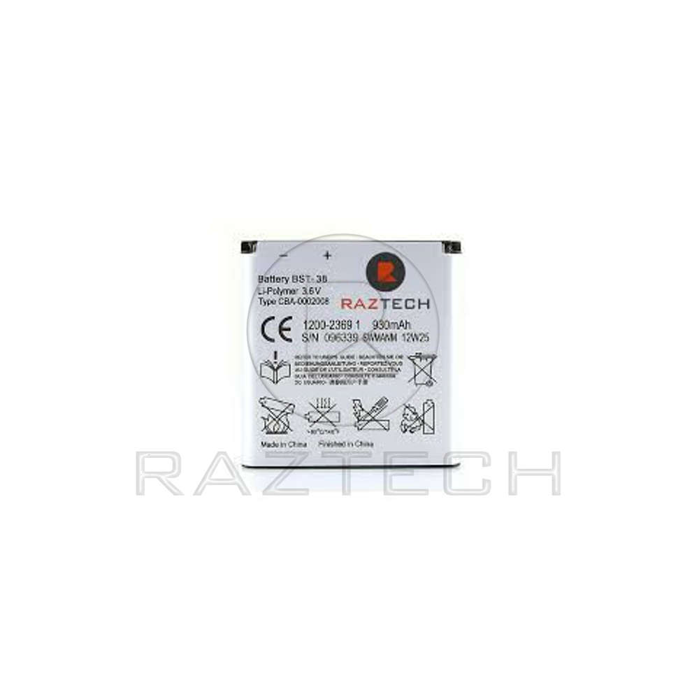 Raz Tech Battery for Sony Ericsson BST-38 W580
