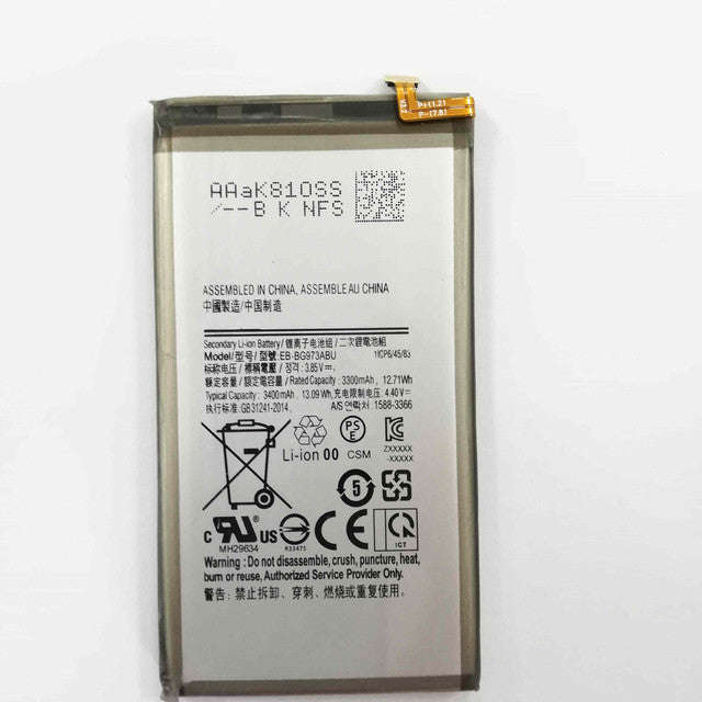 Replacement Battery for Samsung Galaxy S10 SM-G973F/DS