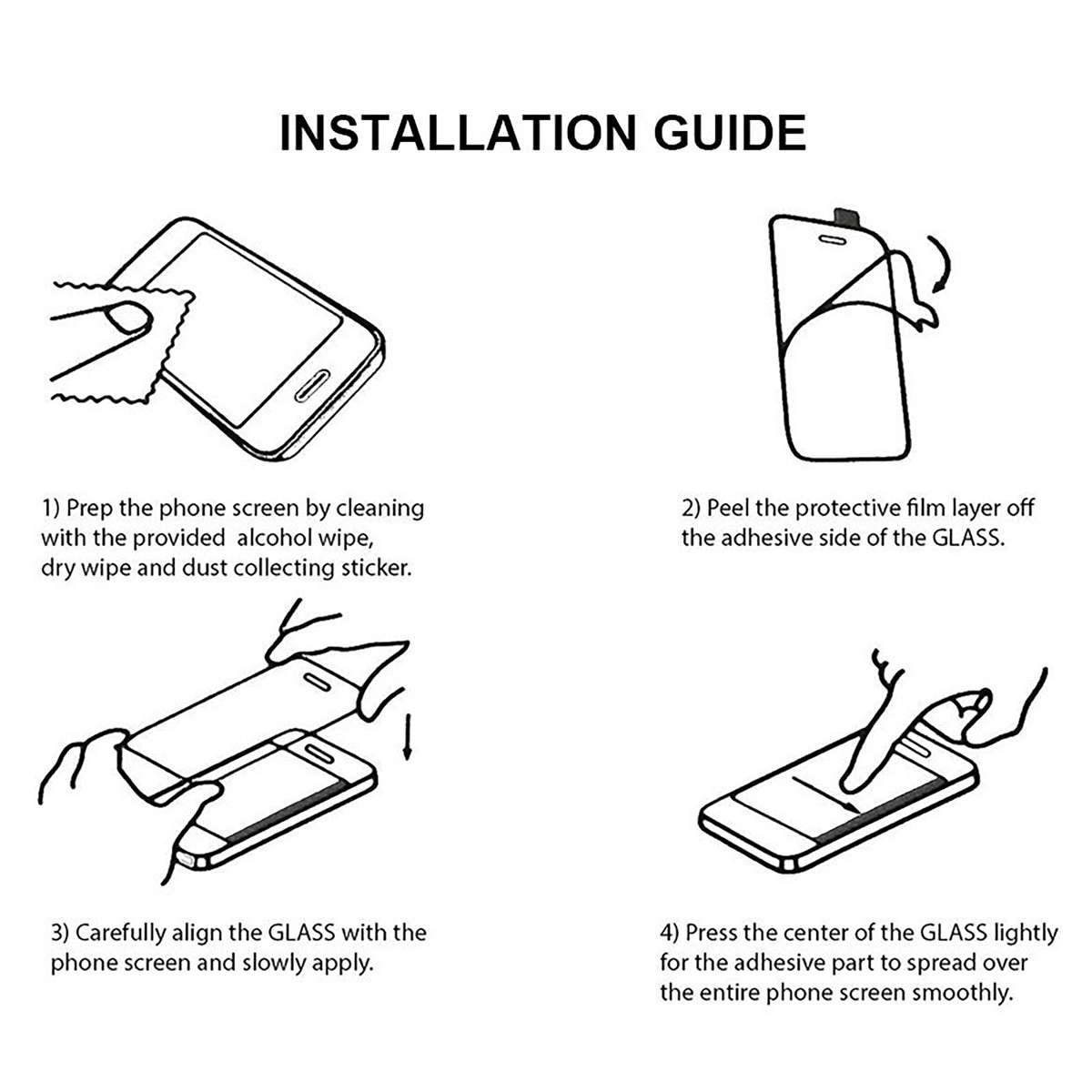 Tempered Glass Screen Protector for LG G6 (2017) (Pack of 2)
