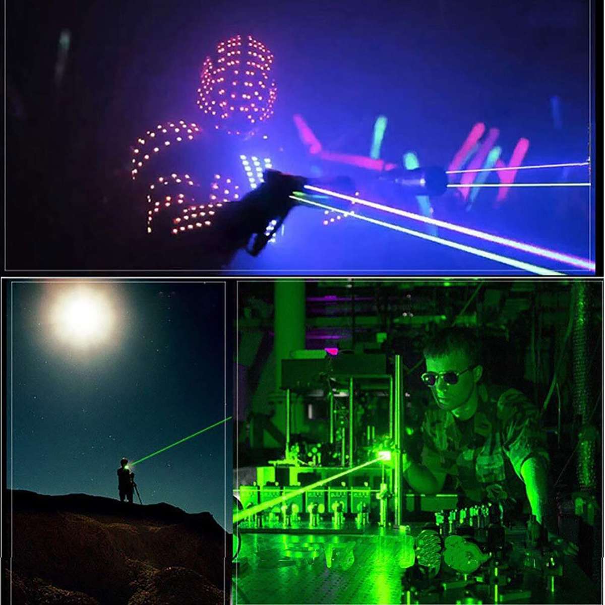 Green Laser Pointer 5MW 532nm Powerful Laser Pen