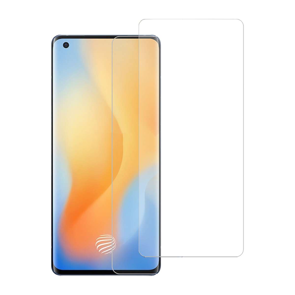 Tempered  Glass Screen Protector for Vivo X50 / X50 5G (Pack of 2)