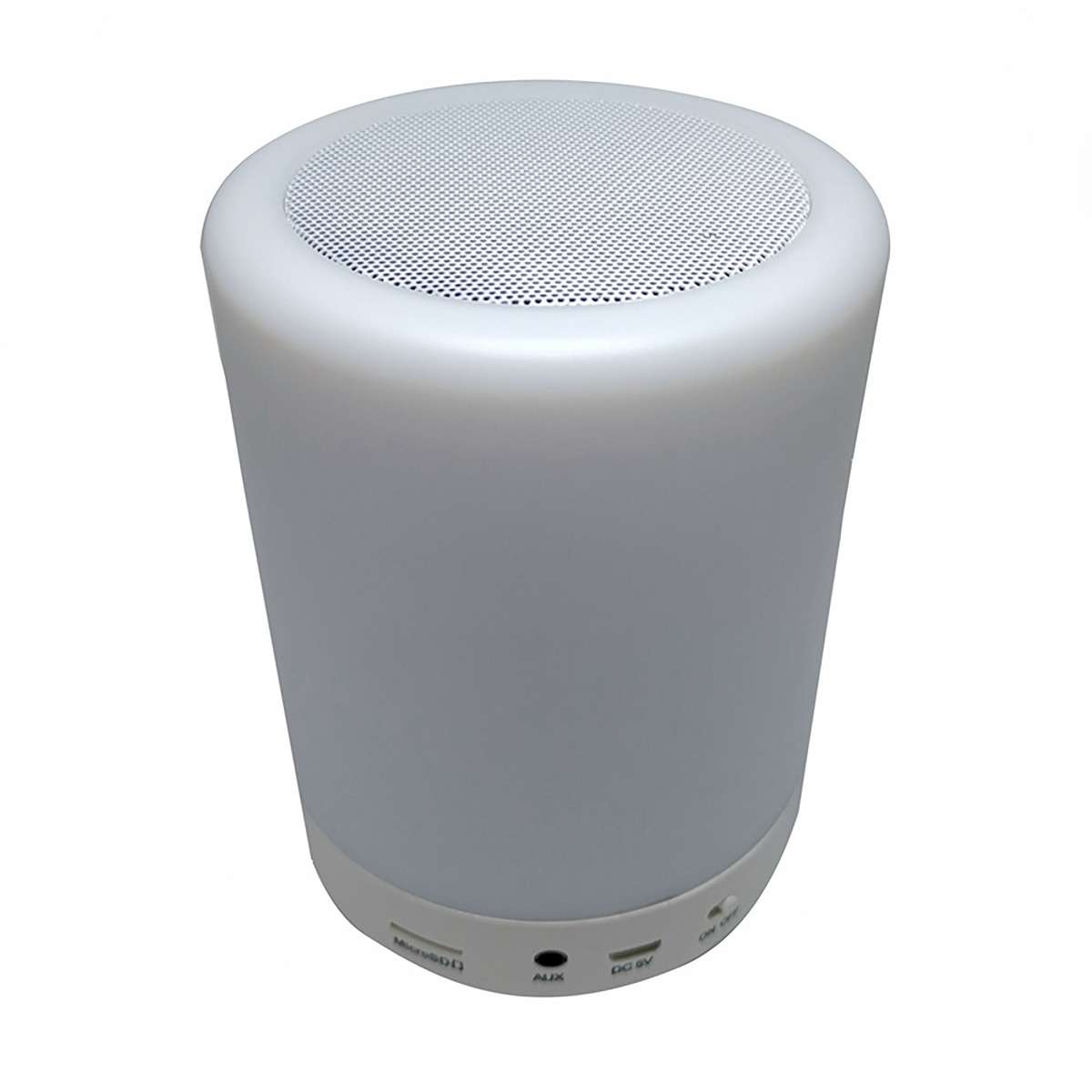 Portable Outdoor Wireless Speaker Touch Lamp Speaker - White