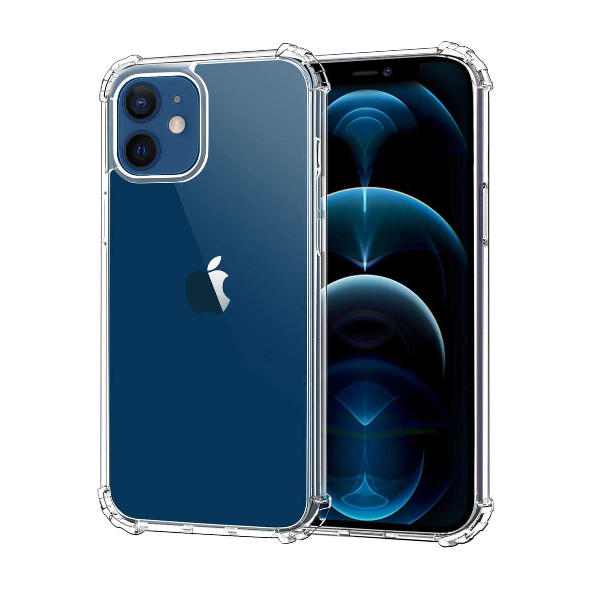 Protective Shockproof Gel Case for Apple iPhone 12 Pro & iPhone 12