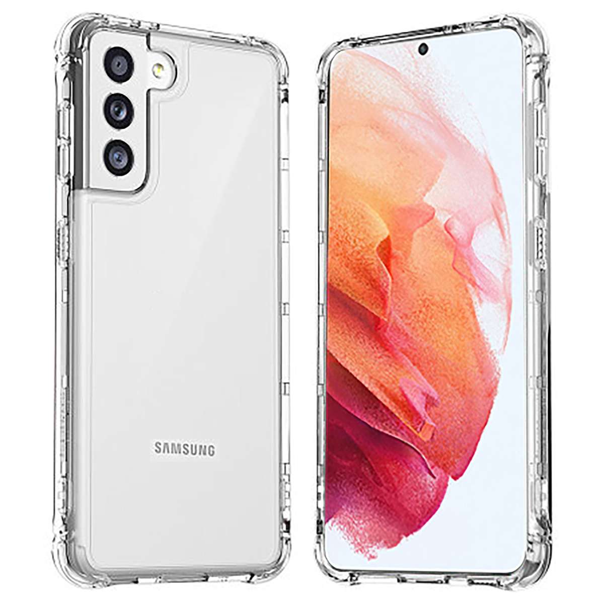 Protective Shockproof Gel Case for Samsung Galaxy S21 (SM-G991B)