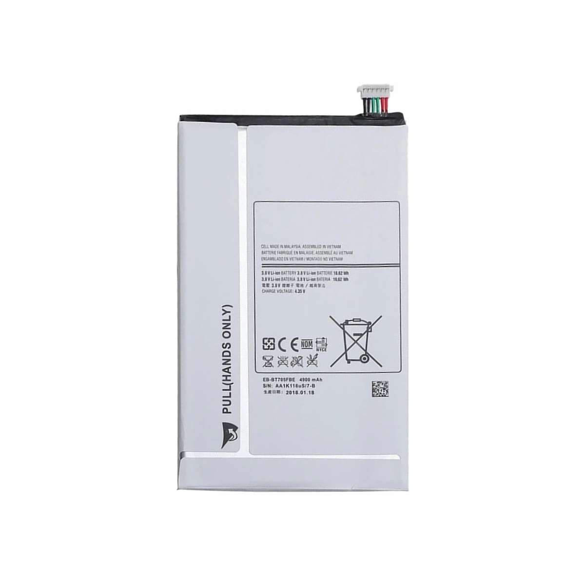 Replacement Battery for Samsung Galaxy Tab S 8.4 (T700/T705)