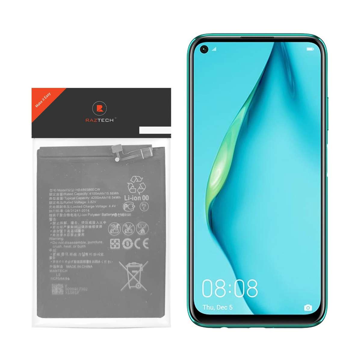 Replacement Battery For Huawei P40 Lite (2021)