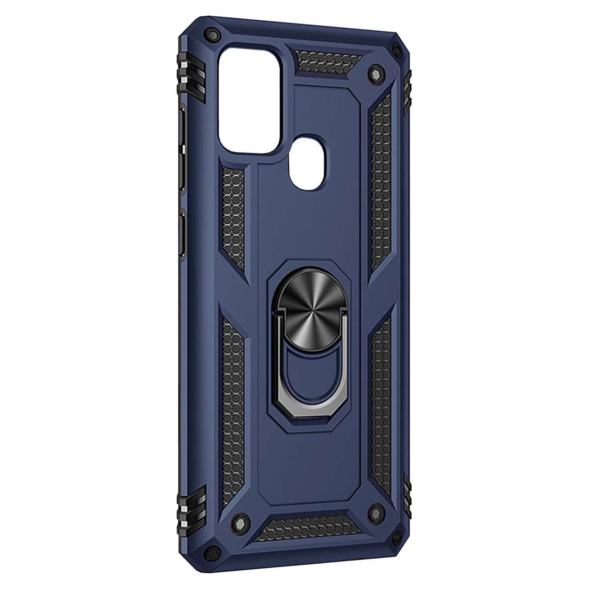 Shockproof Armor Stand Case Samsung Galaxy A21s (SM-A217F) - Black
