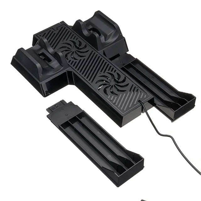 MultiFunctional Stand with Cooling Fan and Charging Dock for Xbox One X