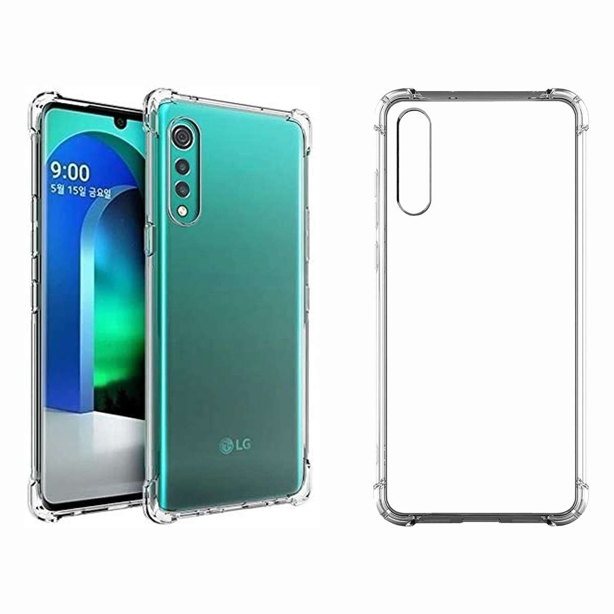 Protective Shockproof Gel Case for LG Velvet 5G (2020)
