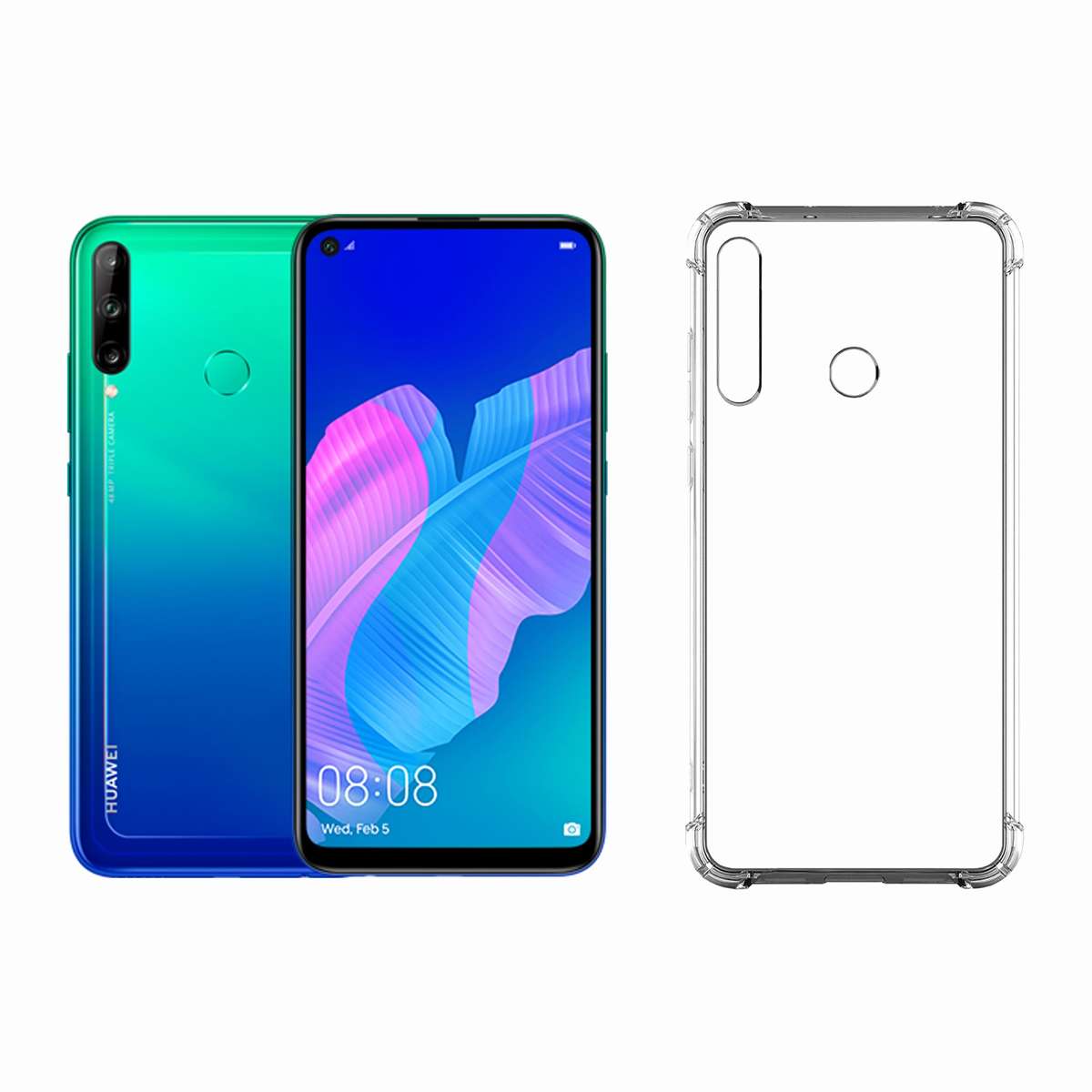 Protective Shockproof Gel Case for Huawei Y7p (2020)