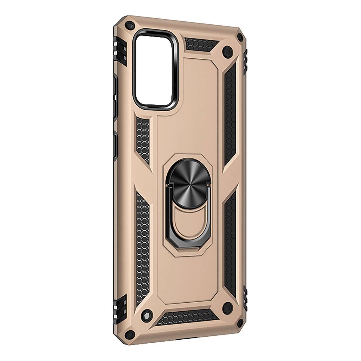 Shockproof Armor Stand Case for Samsung Galaxy A51 SM-A515F - Gold