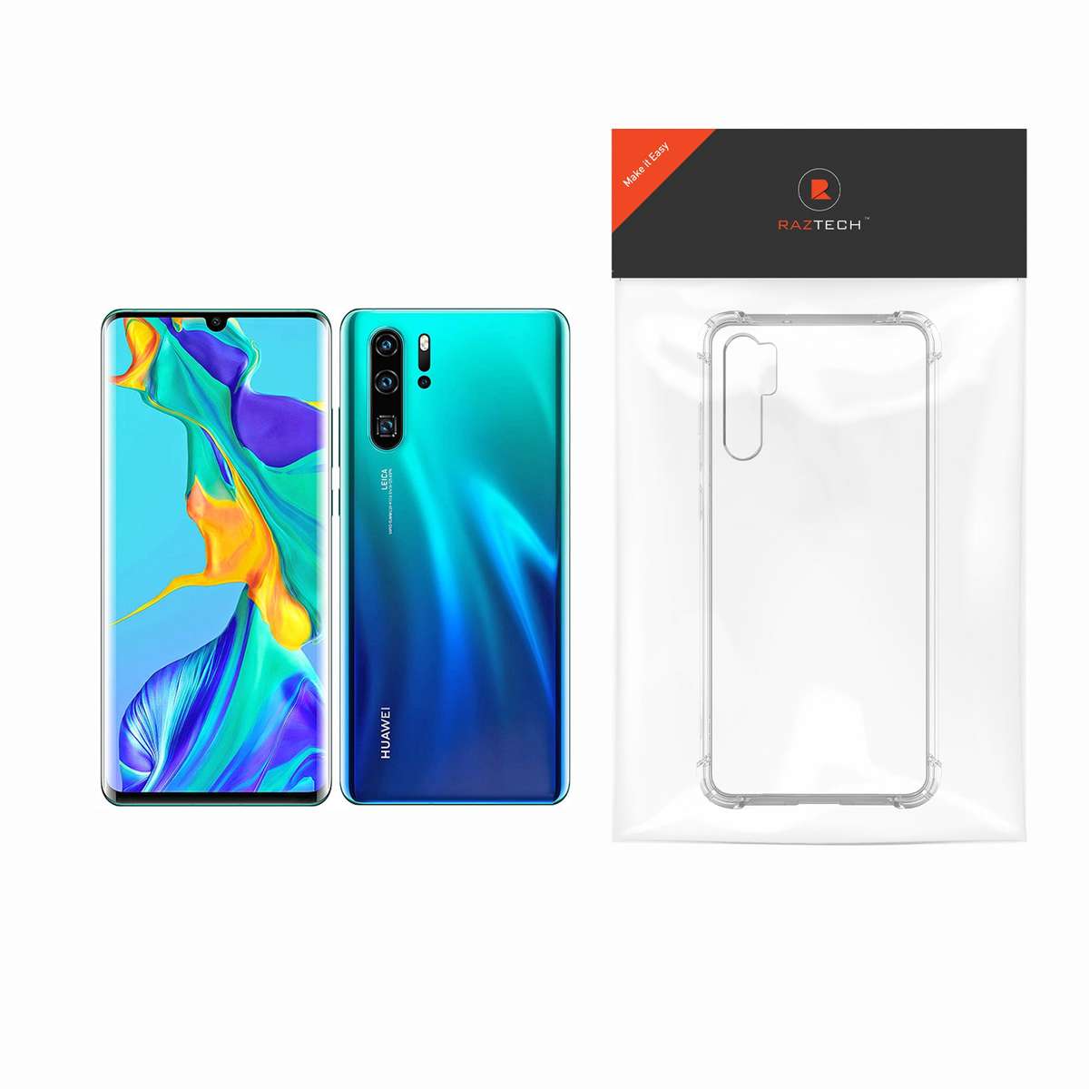 Protective Shockproof Gel Case for Huawei P30 Pro (2019)