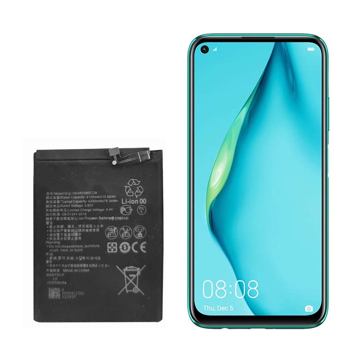 Replacement Battery For Huawei P40 Lite (2021)