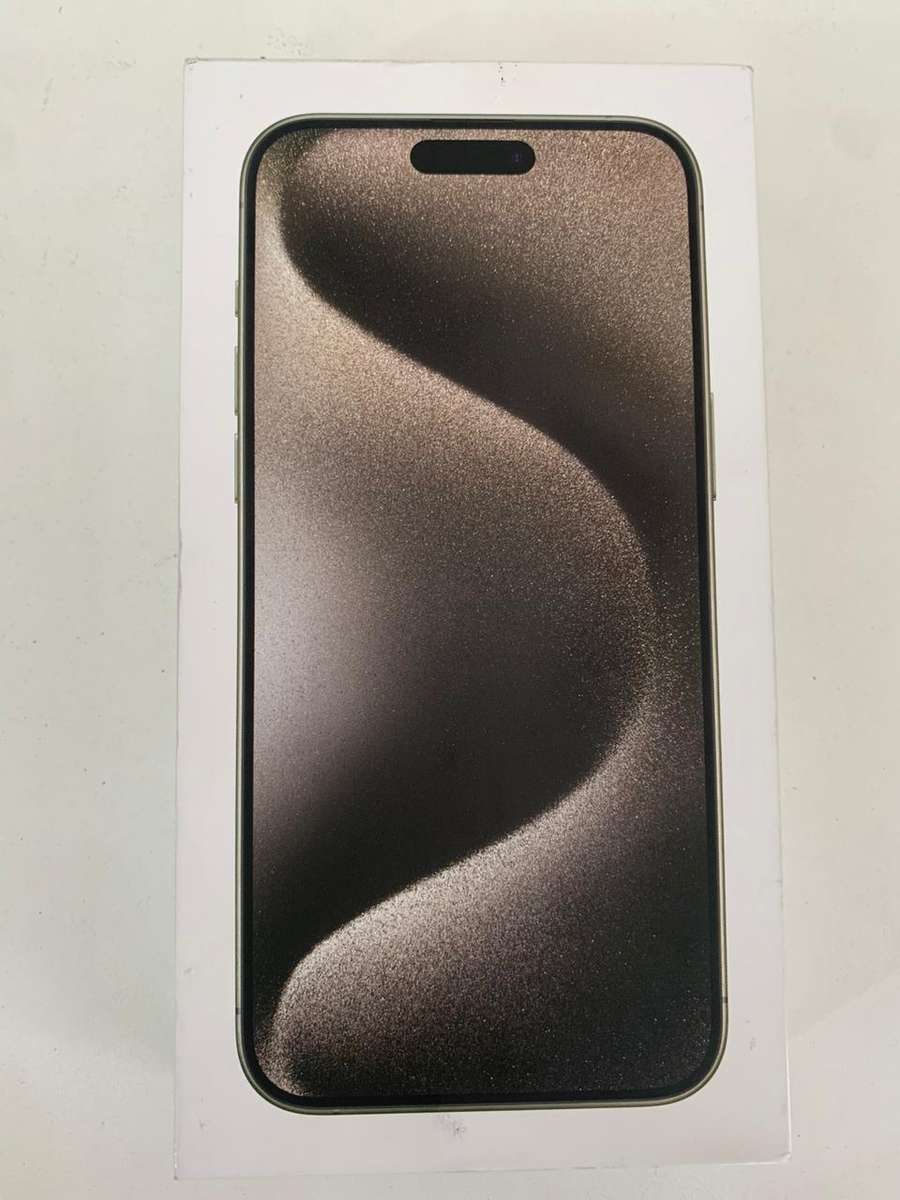 iPhone 15 Pro Max 256GB - Natural Titanium like new (pre-owned)