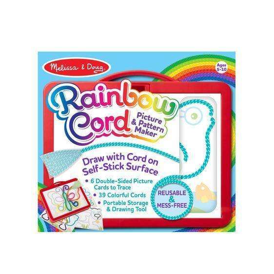 Melissa & Doug Rainbow Cord & Picture Pattern Maker (Pre-Order)