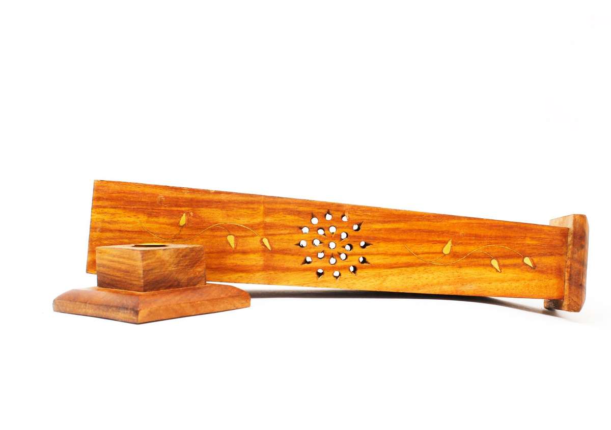 Standing Burner Square - Wood - T6