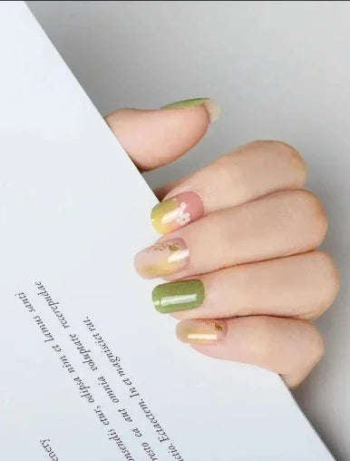 Forest Panache Gel Nail Strips