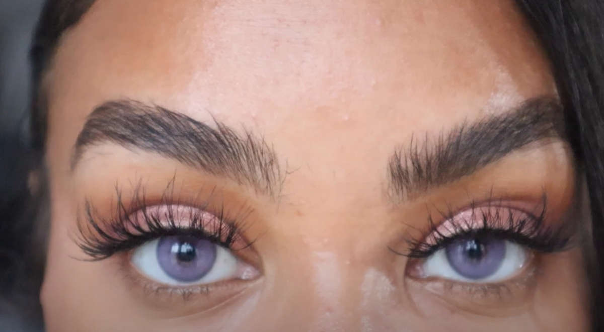 Meetone Monica Violet Yearly Contact Lens