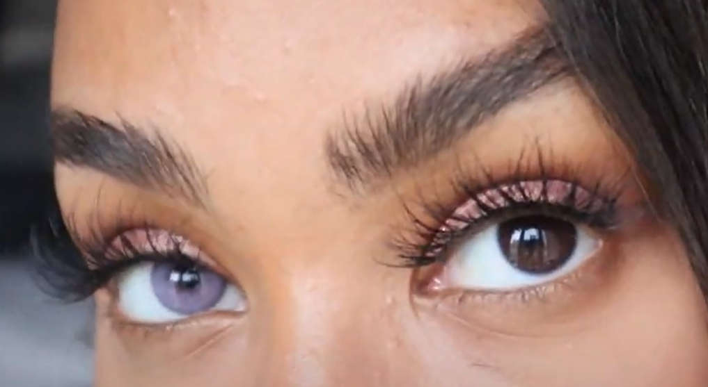 Meetone Monica Violet Yearly Contact Lens