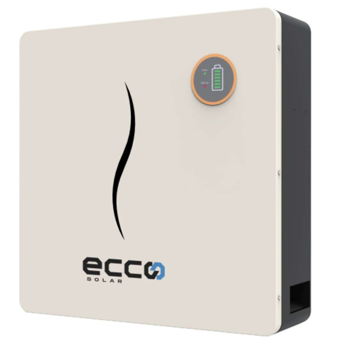 Ecco 51.2v 100ah 5.12 kWh Lithium Battery ELV51100 Wall-Mounted