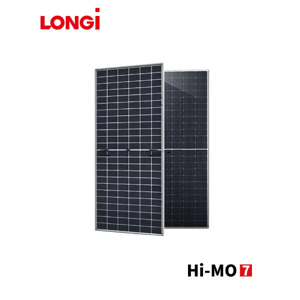 LONGI 610W HI-MO7 Mono Bifacial Panel
