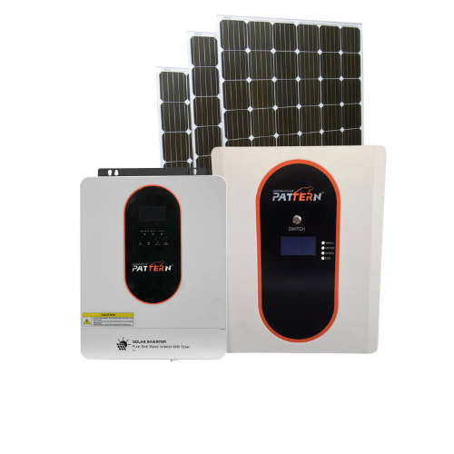 3.2kva Combo with 24v 100ah 2.5kwh Lithium 3x 425w Mono Panel