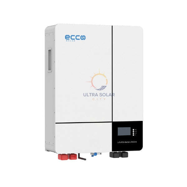 51.2V 100AH 5.12kWh Lithium Battery-Ecco Solar