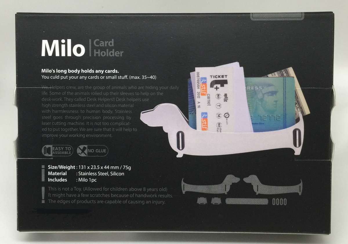 Desk Helper | Milo | Card Holder