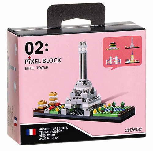 Eiffel Tower | Mini Pixel Block | Oxford Toys