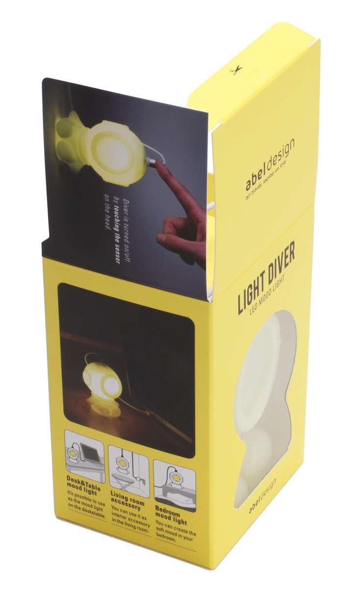 LED Mood Light | Diver | Pastel Yellow