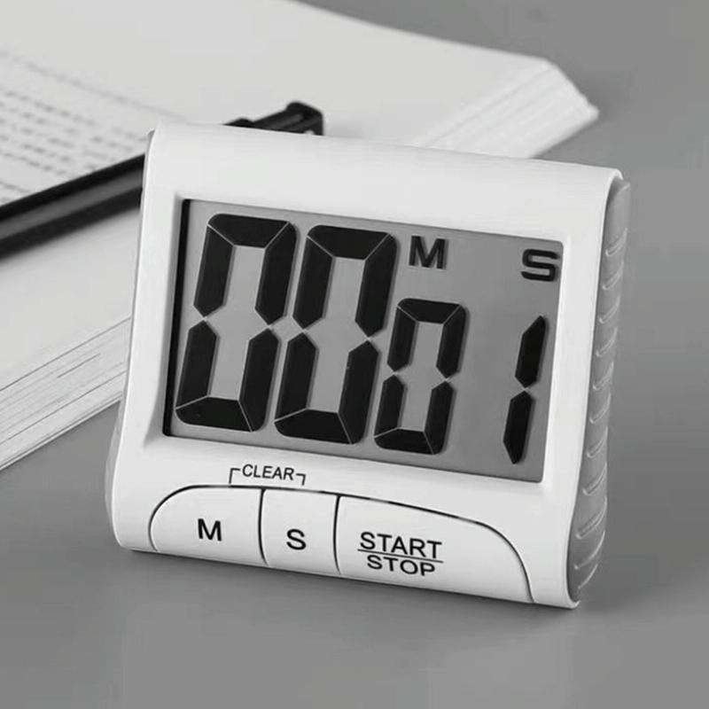 Kitchen Reminder Learning Positive Timer With Switch, Color: White