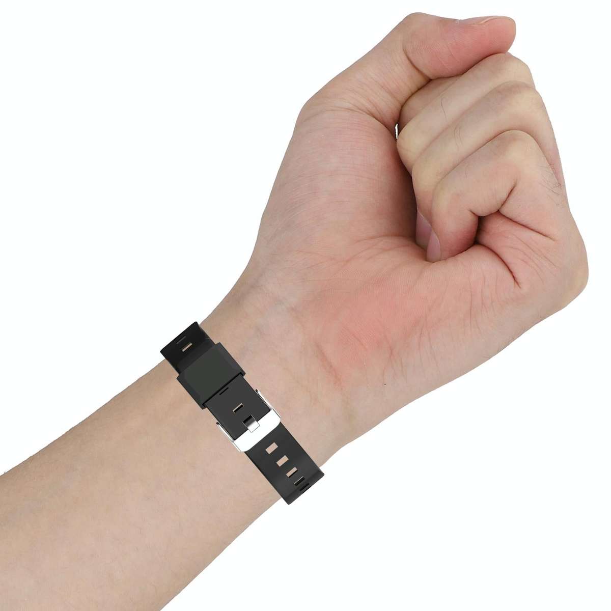 For Fitbit Charge 4 SE Silicone One Body Armor Watch Band(Gray)