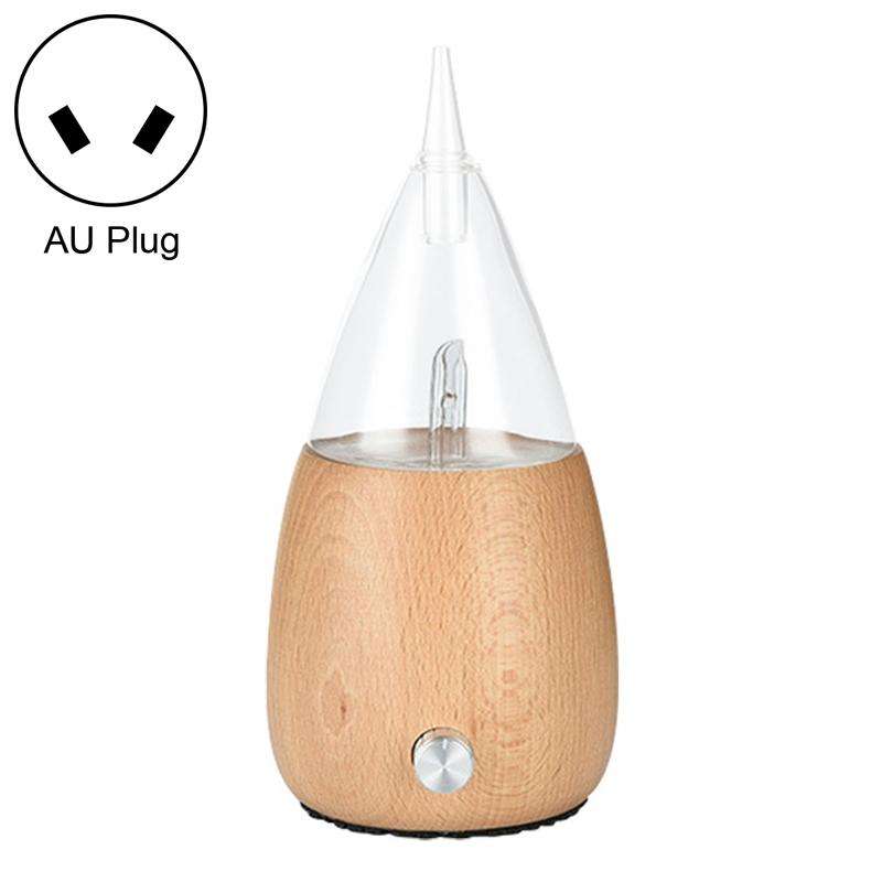 Waterless Diffuser Essential Oil Spray Wood Glass Aromatherapy Air Humidifier, Plug Type:AU Plug(...
