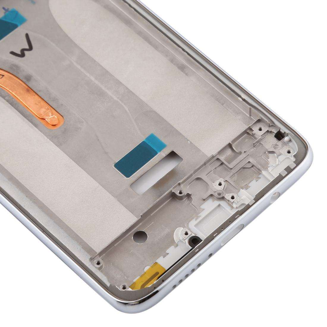 Front Housing LCD Frame Bezel Plate for Xiaomi Redmi Note 8 Pro (Double SIM Version)(White)