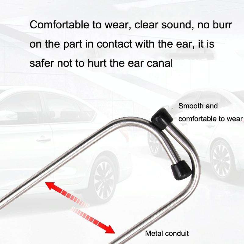 Car Engine Cylinder Abnormal Sound Stethoscope Detection Auto Repair Tool(Black)