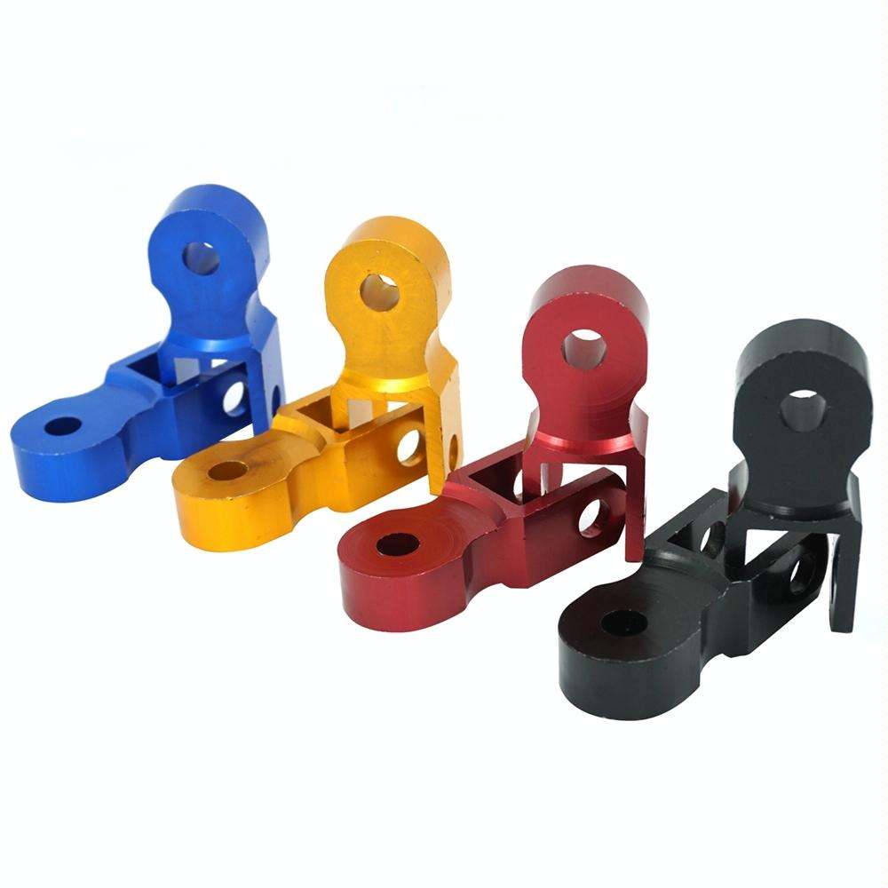 2 Pairs Shock Absorber Extender Height Extension for Motorcycle, Size: Large(Purple)