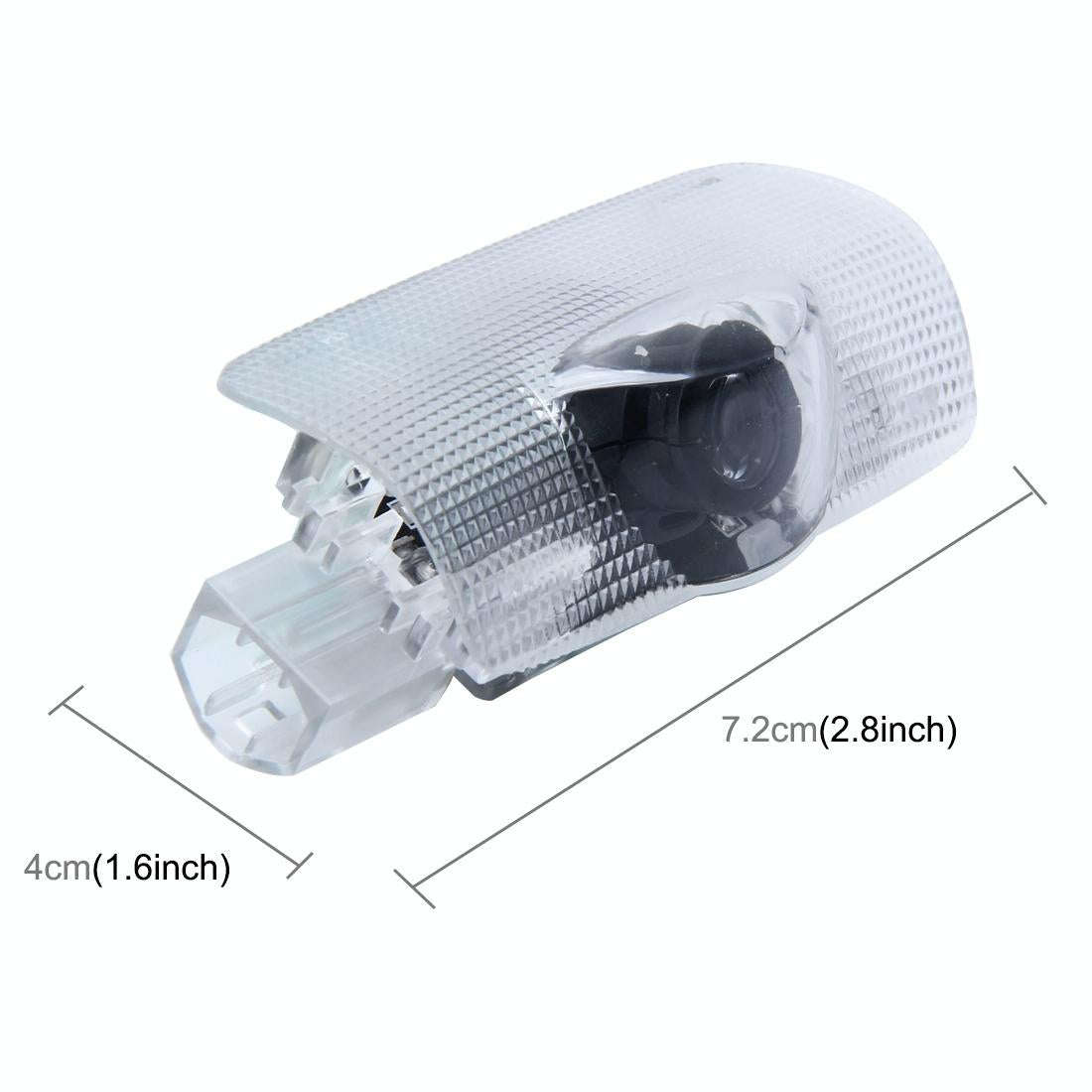 2 PCS LED Car Door Welcome Logo Light Car Brand 3D Shadow Light for Lexus LS 2007-2016