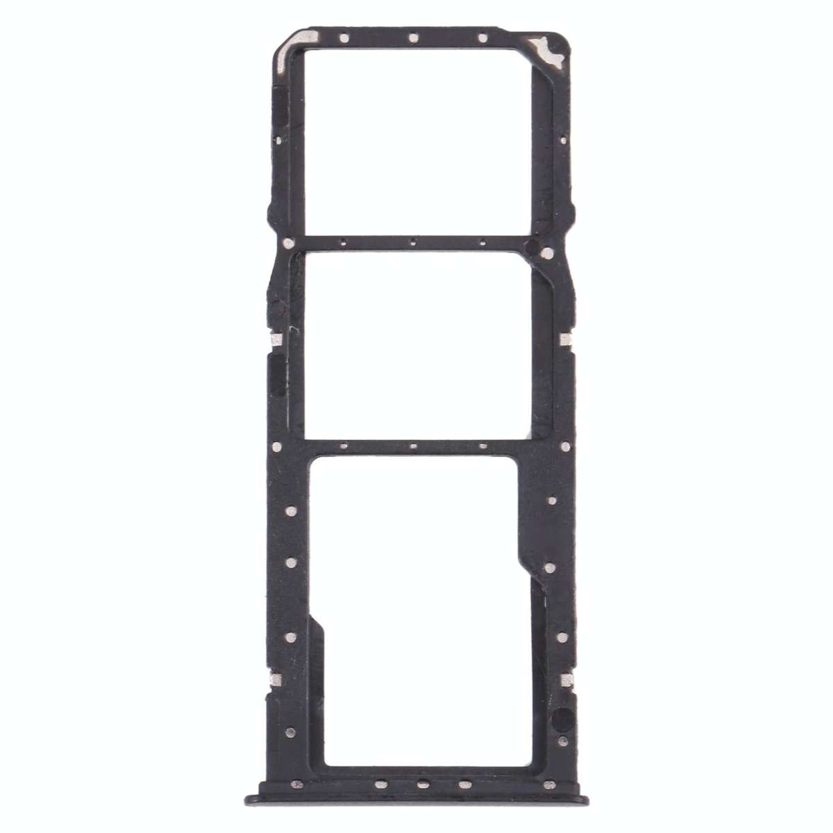 SIM Card Tray + SIM Card Tray + Micro SD Card Tray for Huawei Y9 (2018) (Black)