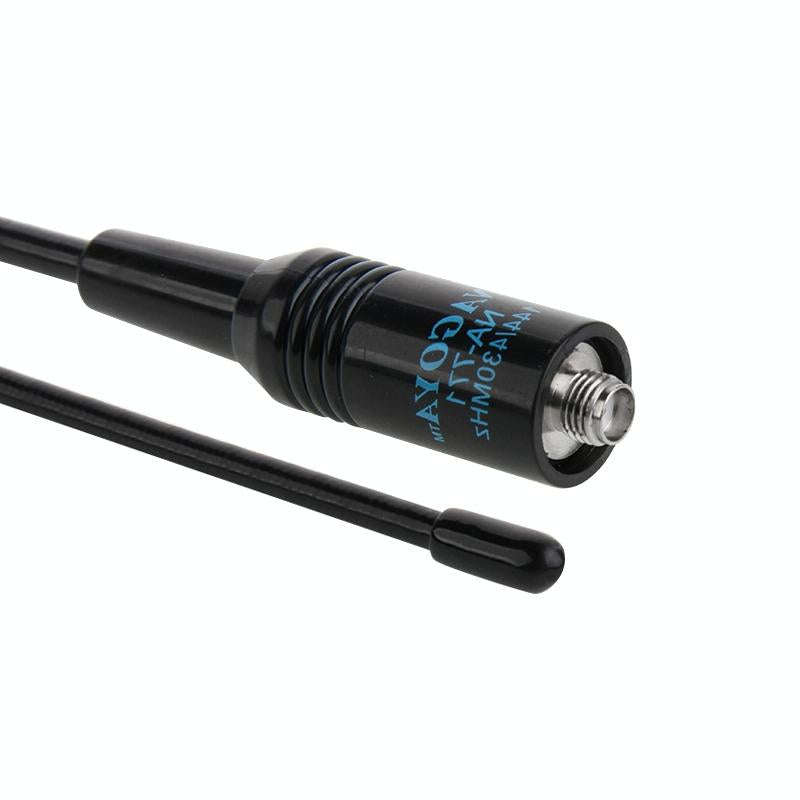 NAGOYA NA-771 144/430MHz Dual Band Flexible Spring Whip SMA-F Handheld Radio Antenna for Walkie T...
