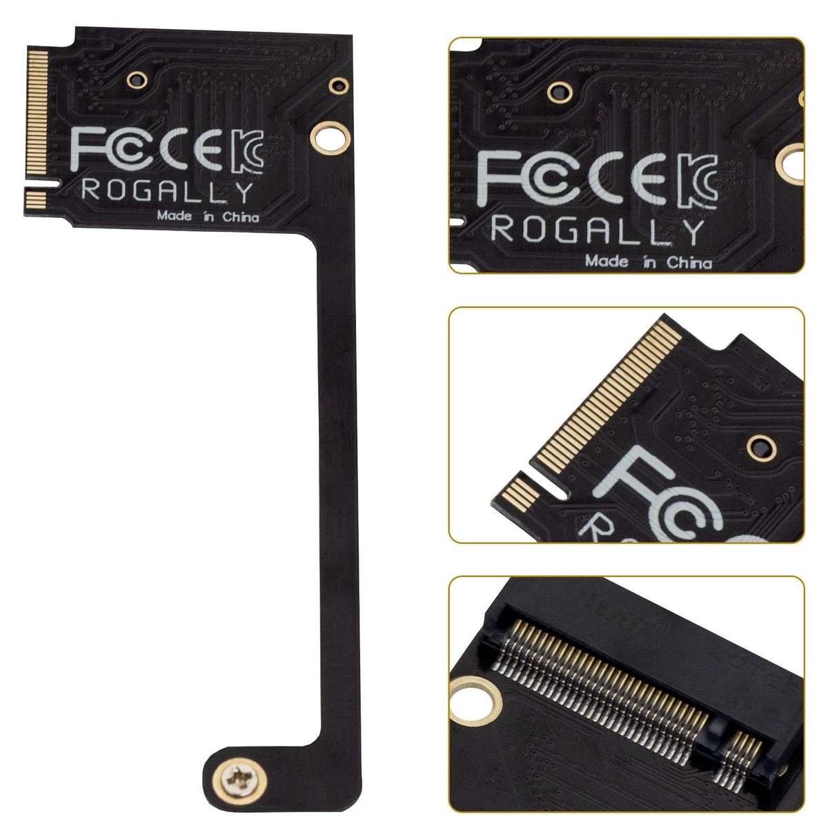 For ASUS Rog Ally Modified M2 Hard Drive PCIE4.0 Riser Card, Spec: Short