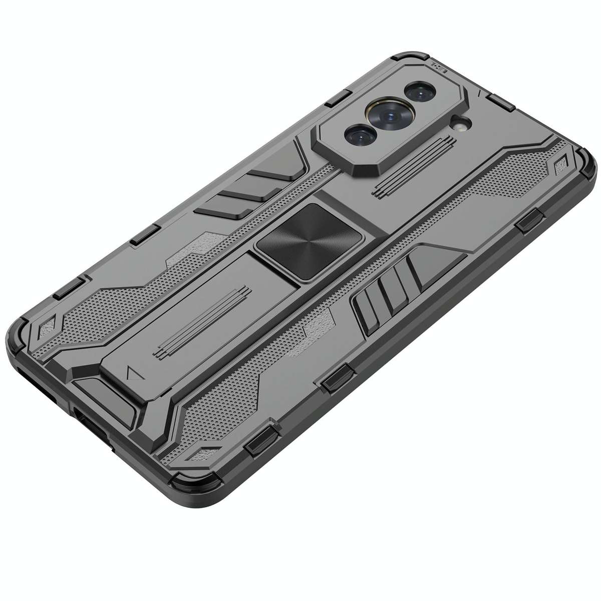 For Huawei Nova 10 Pro 4G Supersonic PC + TPU Shock-proof Protective Phone Case with Holder(Green)