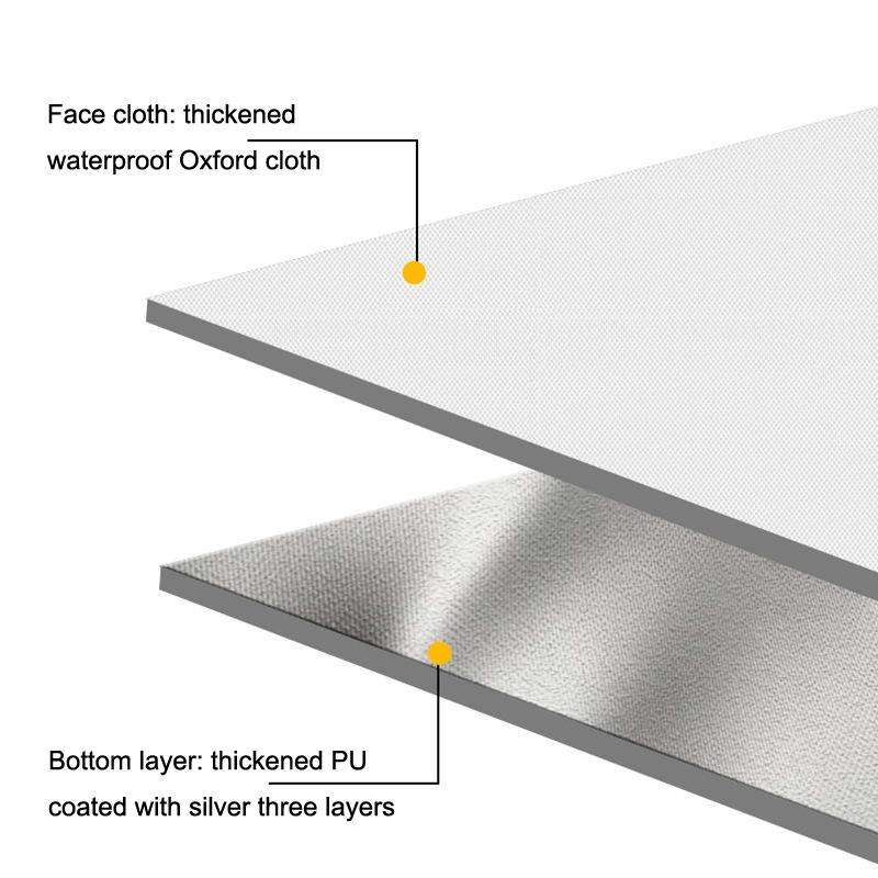 Y009 Outdoor Thickened Moisture-proof Waterproof Portable Camping Mat(1.5x2m)