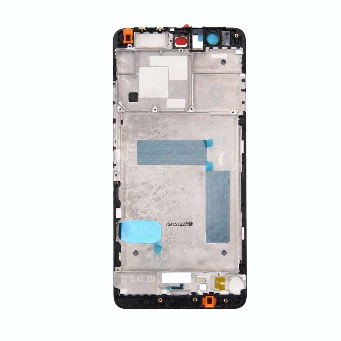 For Huawei Honor V8 Front Housing LCD Frame Bezel Plate(Black)
