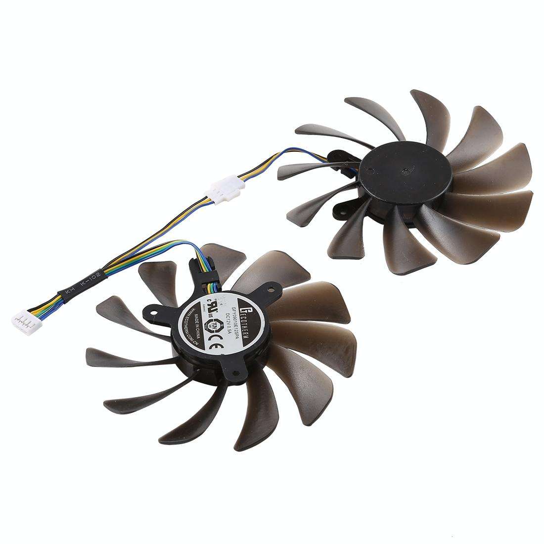 DC 12V 4 Pin VGA Graphics Card Cooling Fan for Zotac Geforce GTX 1080 Ti GTX 1080Ti AMP Edition, ...