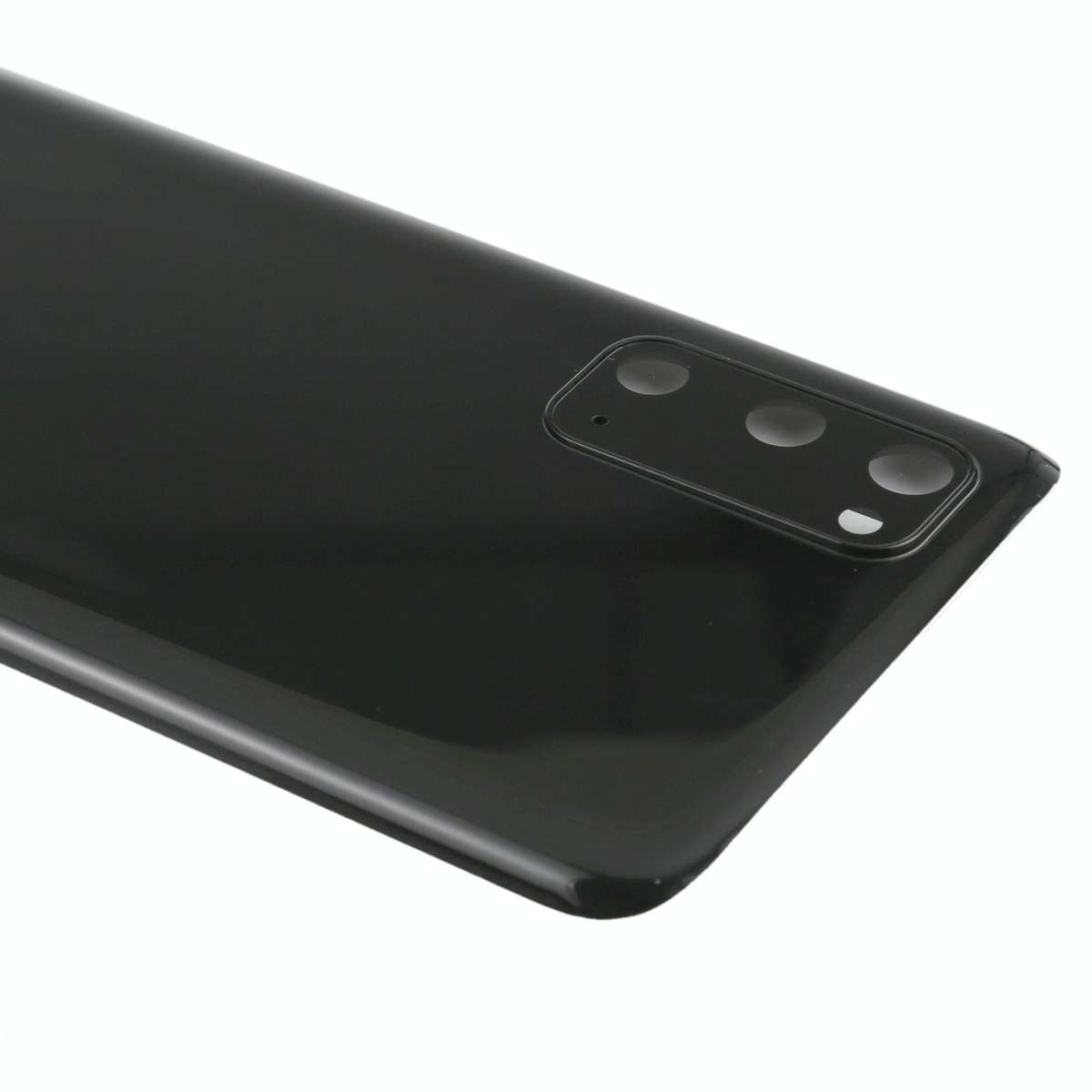 For Samsung Galaxy S20 Battery Back Cover with Camera Lens Cover (Black)