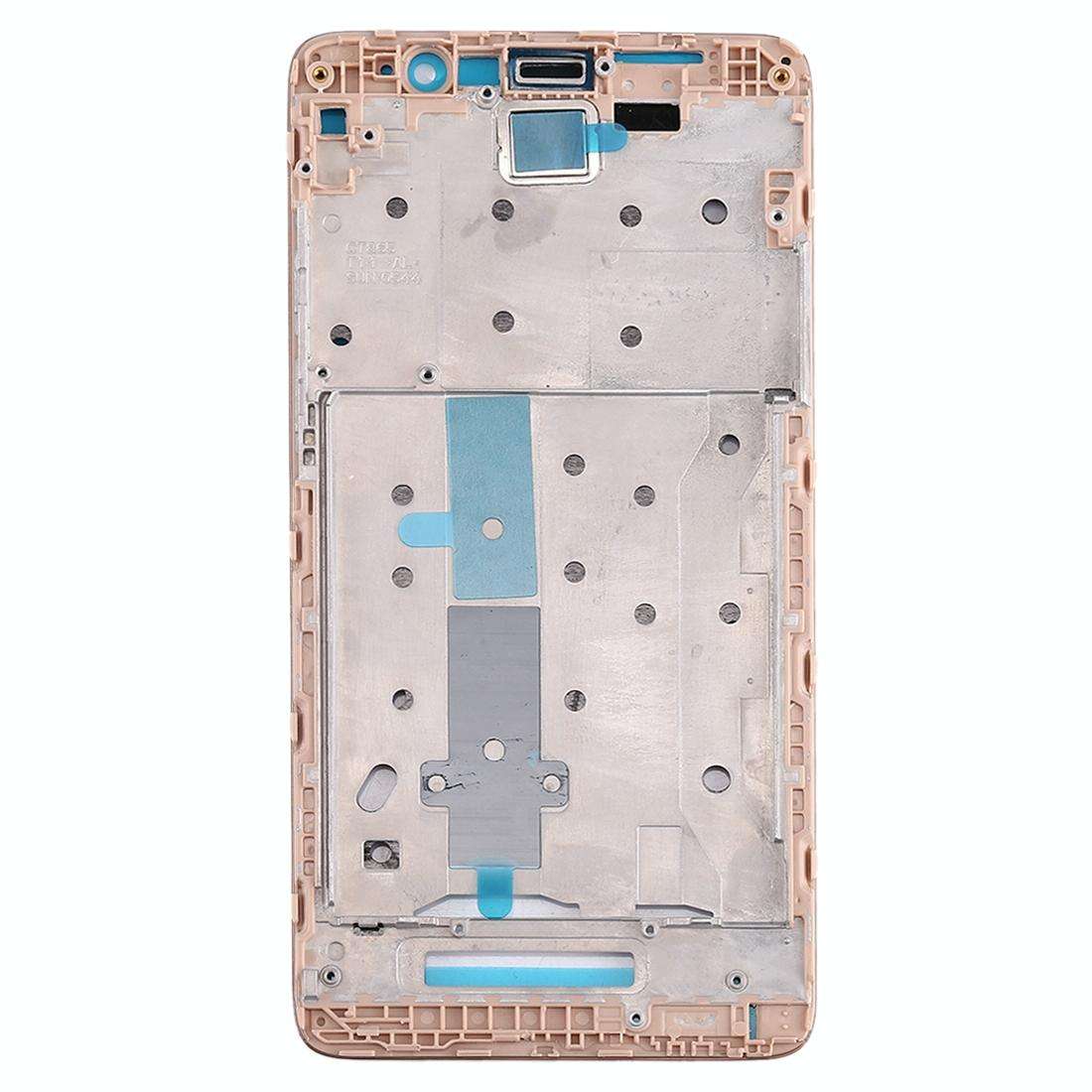 Front Housing LCD Frame Bezel Plate for Xiaomi Redmi Note 3(Gold)