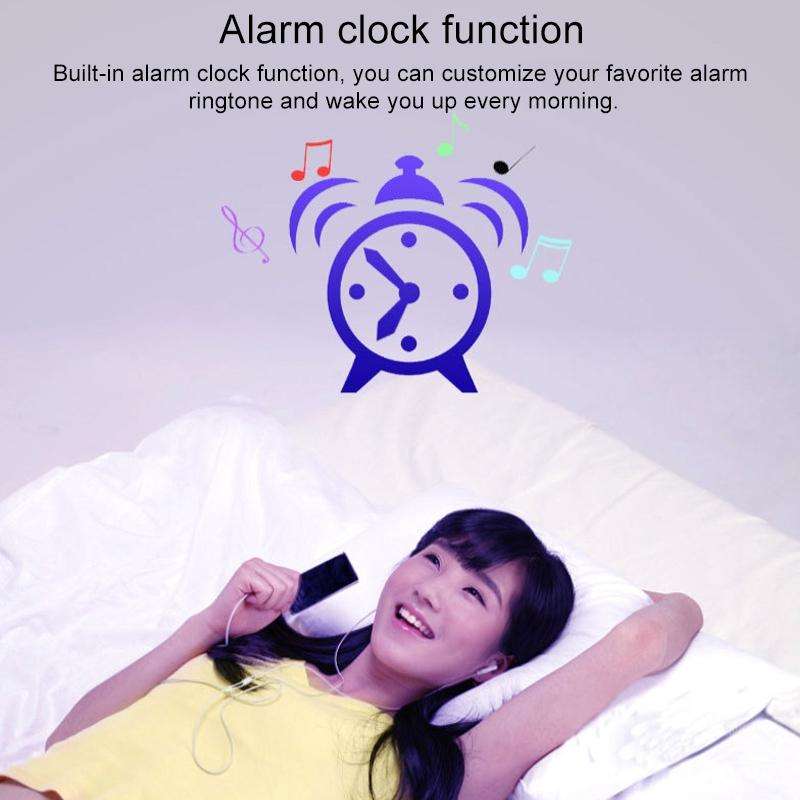 X2 1.8 inch Touch Screen Metal Bluetooth MP3 MP4 Hifi Sound Music Player 8GB(Rose Gold)