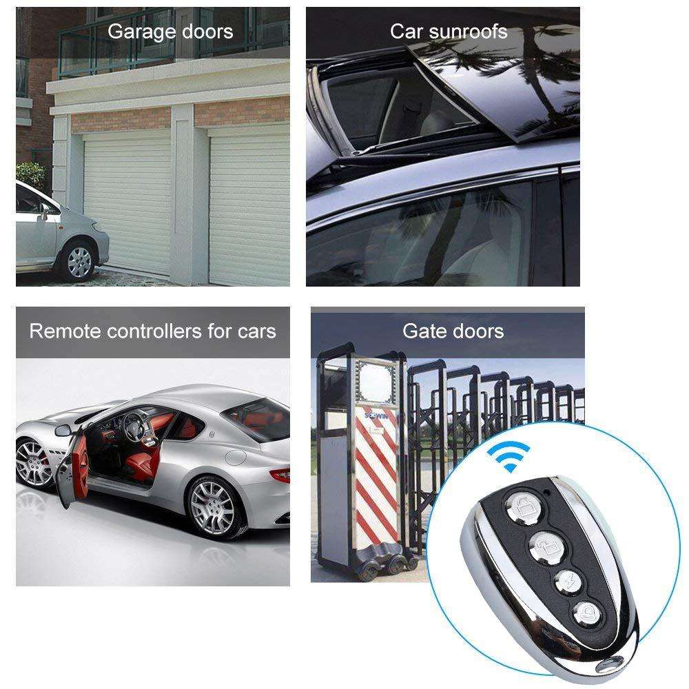 K18 Universal U-shaped Copy Electric Rolling Shutter Door Gate Garage Remote Controller, Frequenc...